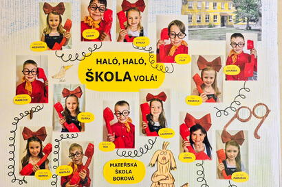 Haló, haló sluchátko? Kam nás vezmeš zakrátko?.......hola hola, škola volá!