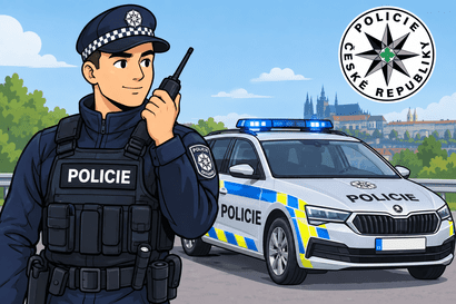 Návštěva POLICIE v Poličce Berušky