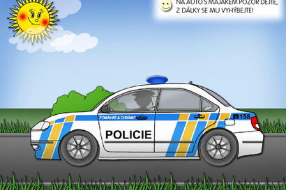 Návštěva POLICIE v Poličce Berušky