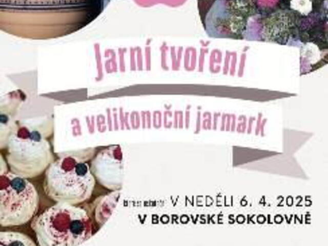Jarní tvoření a velikonoční jarmark