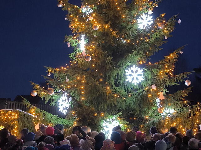 ROZSVÍCENÍ VÁNOČNÍHO STROMEČKU!