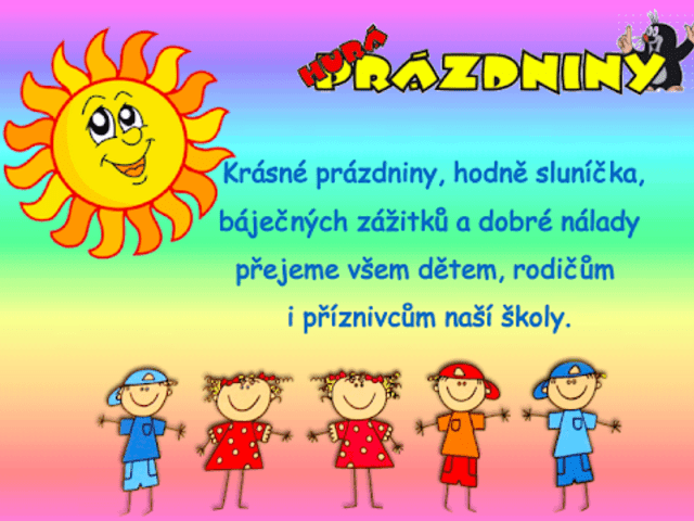 KRÁSNÉ PRÁZDNINY!