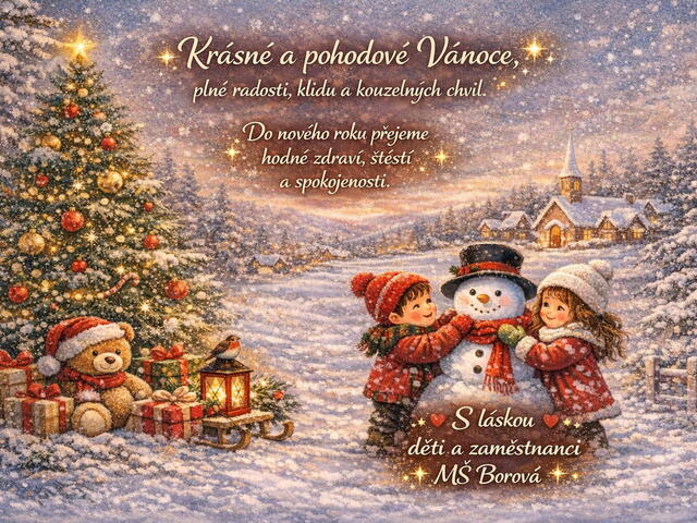 Krásné a pohodové Vánoce!